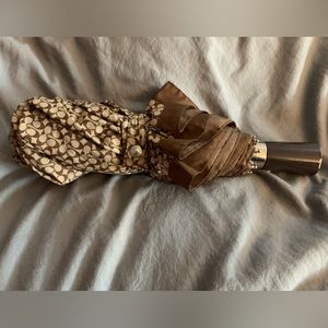 Coach Signature C Umbrella in good used condition